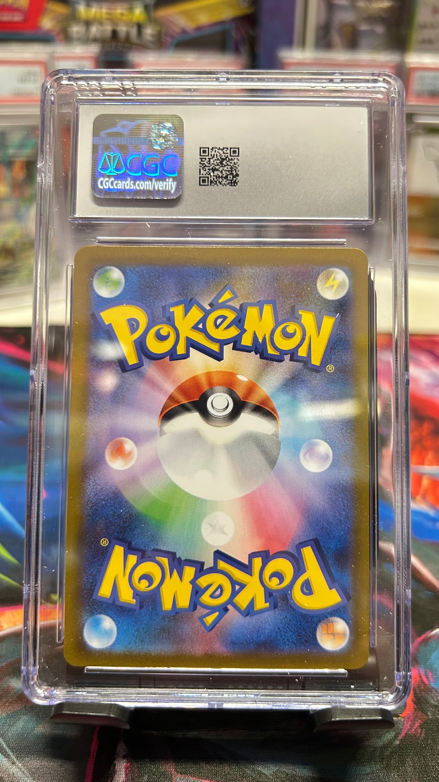 POKEMON SLAB: CGC 10 - Team Rocket's Wobbuffet