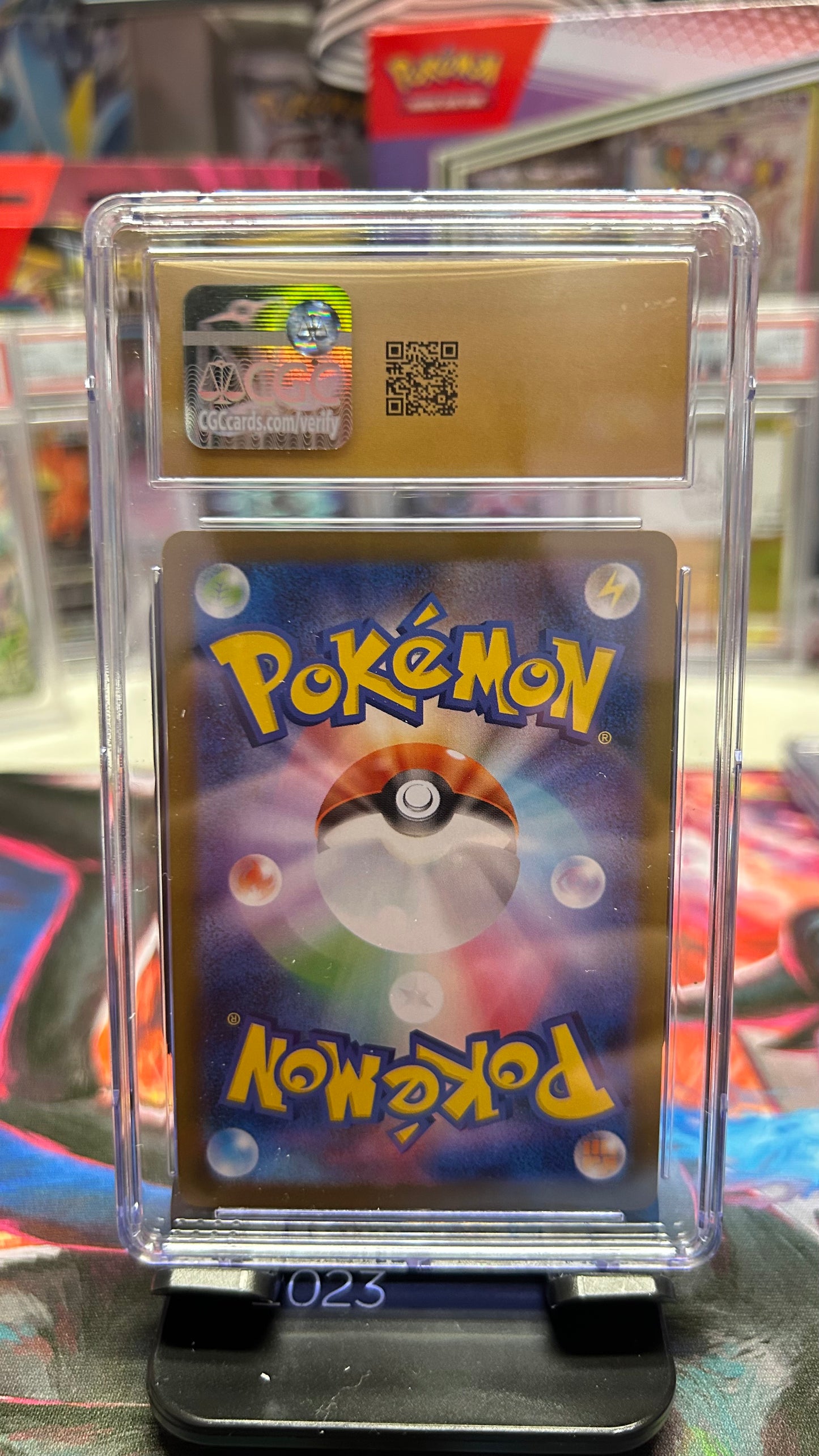 POKEMON SLAB: CGC PRISTIME 10 - PALAFIN EX