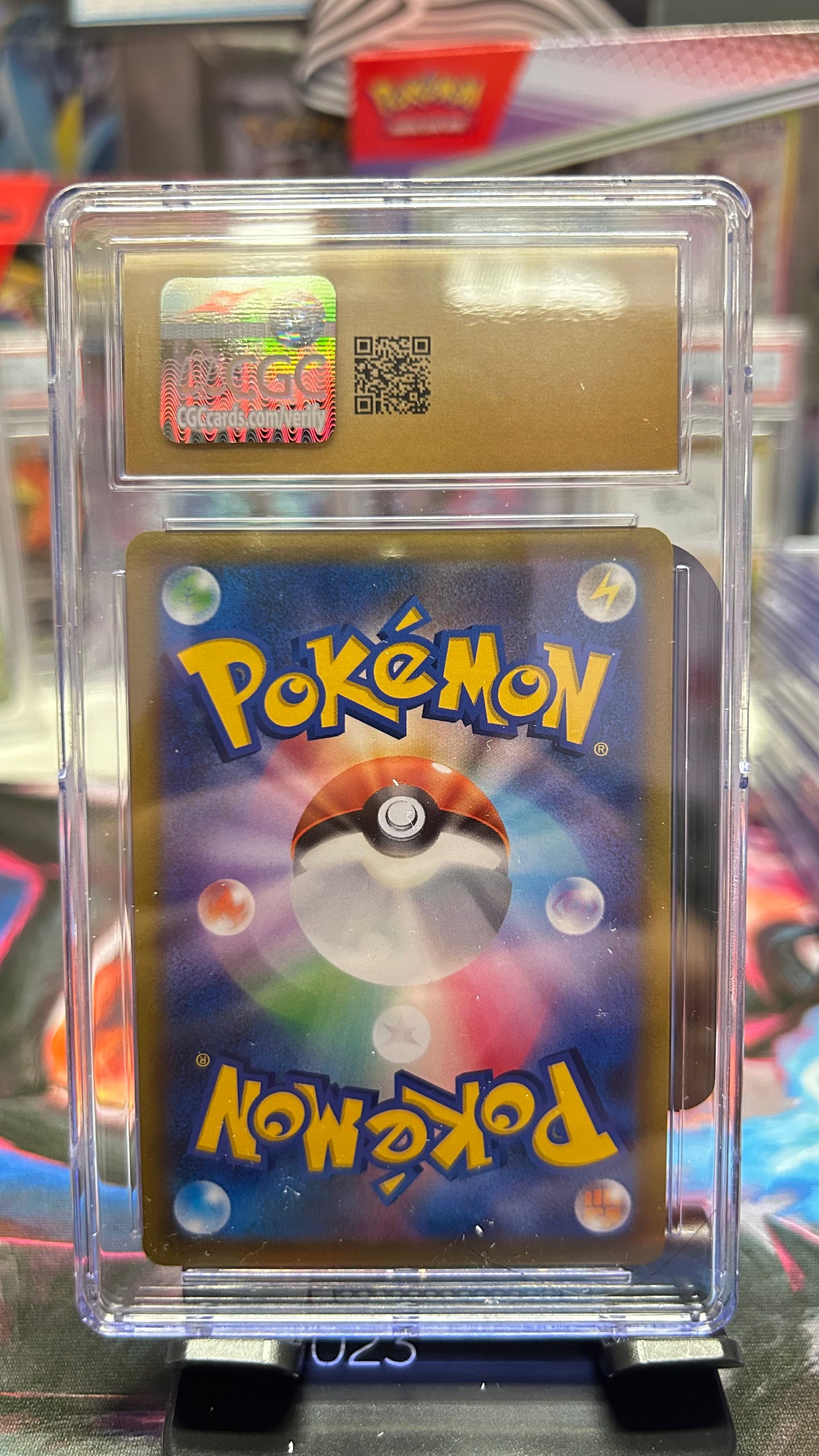 POKEMON SLAB: CGC PRISTINE 10 - JIRACHI V