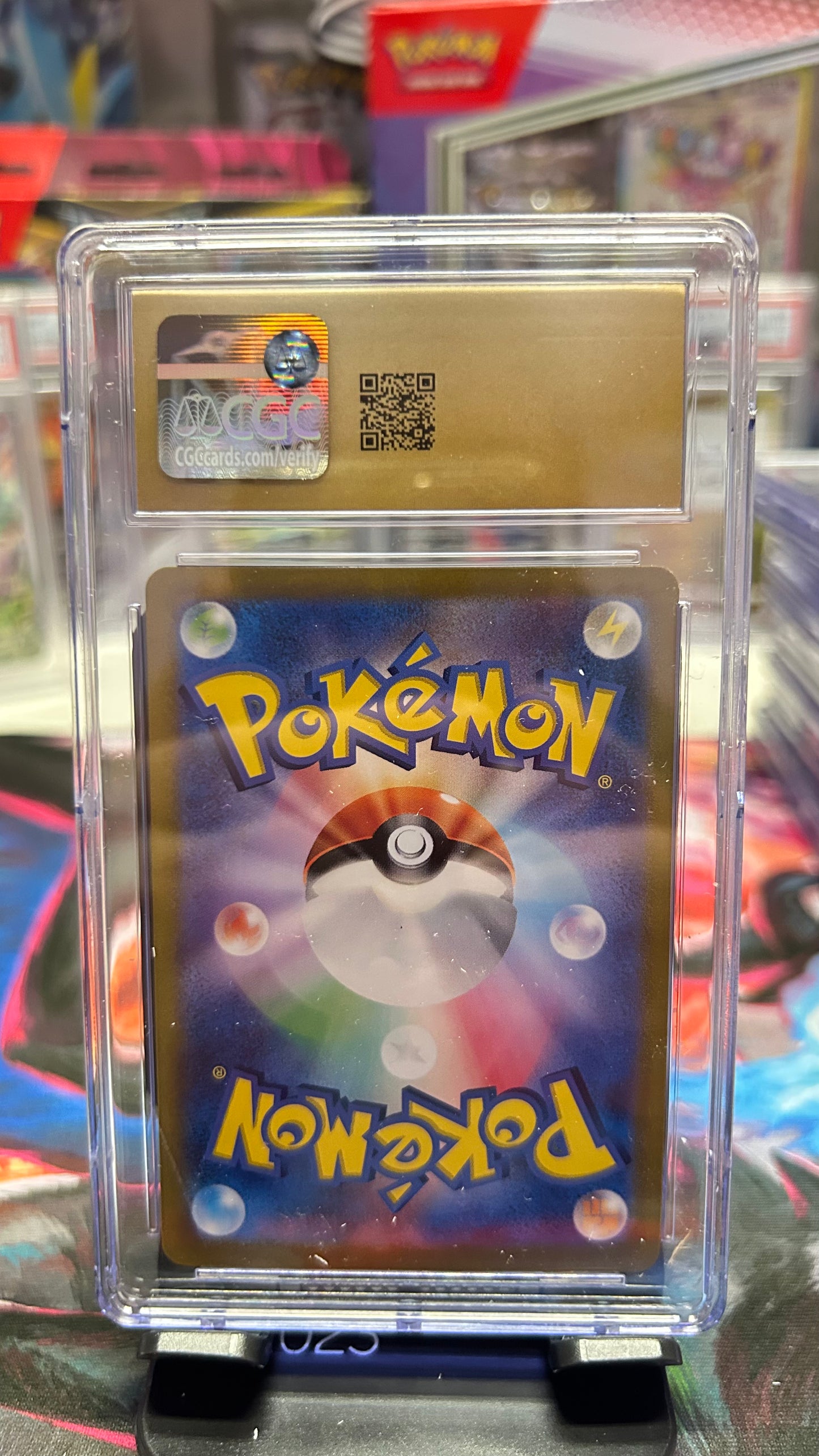 POKEMON SLAB: CGC PRISTINE 10 - IRON CROWN EX