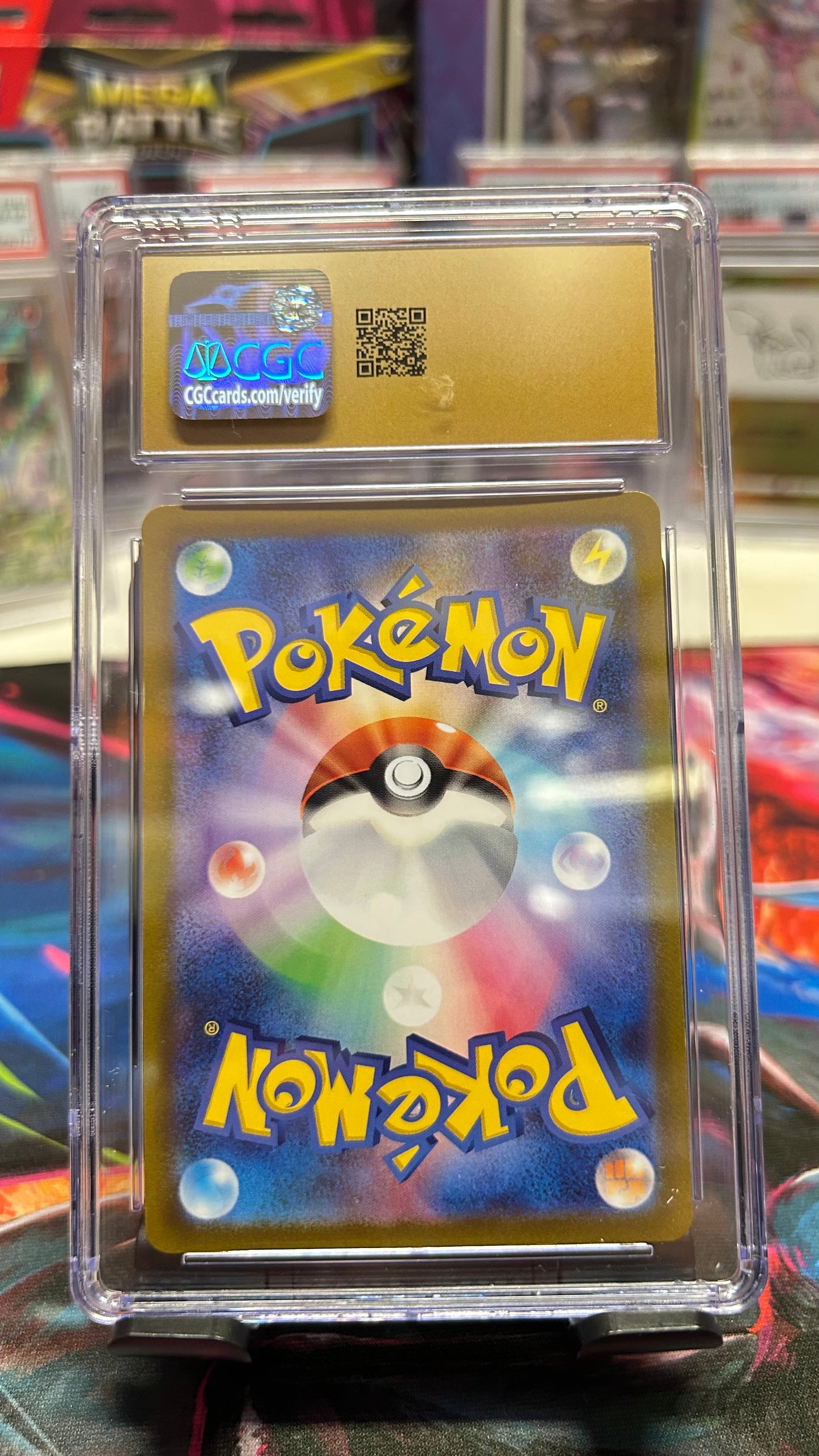POKEMON SLAB: CGC PRISTINE 10 - HISUIAN SAMUROTT VSTAR