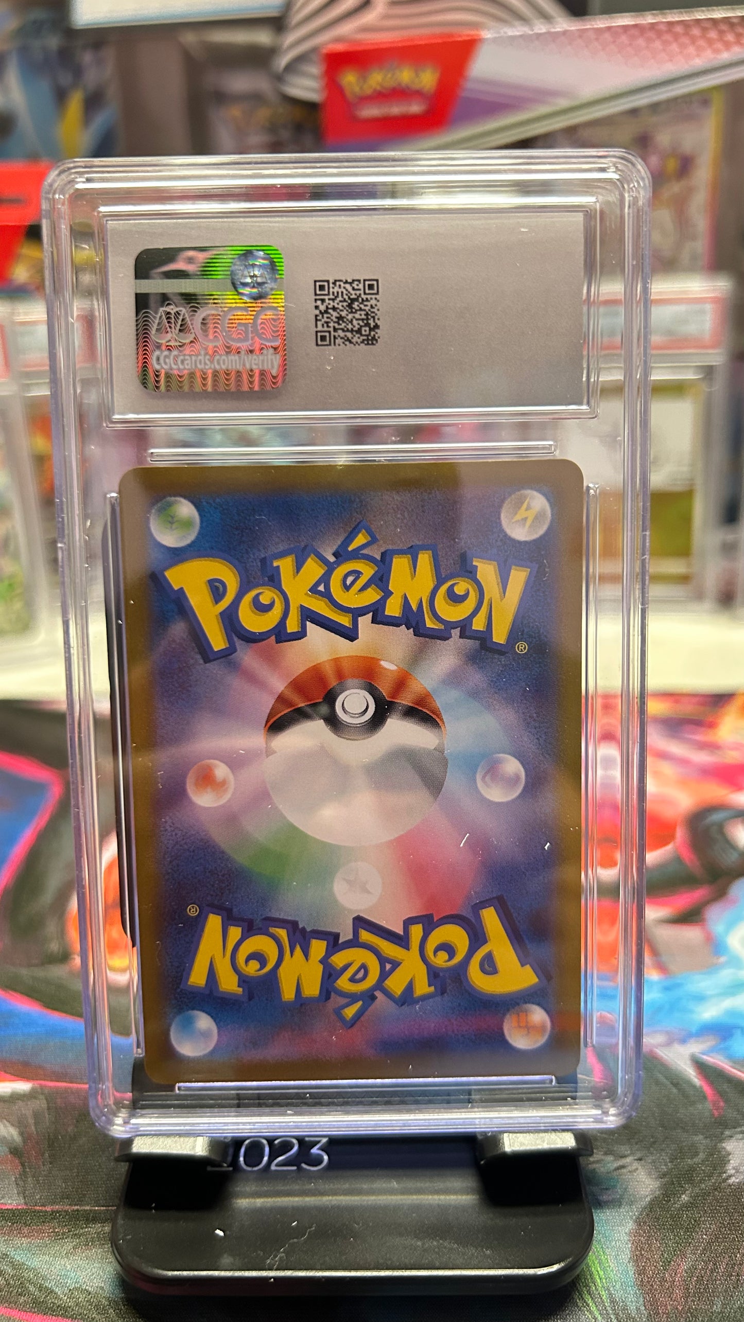 POKEMON SLAB: CGC GEM MINT 10 - LAPRAS