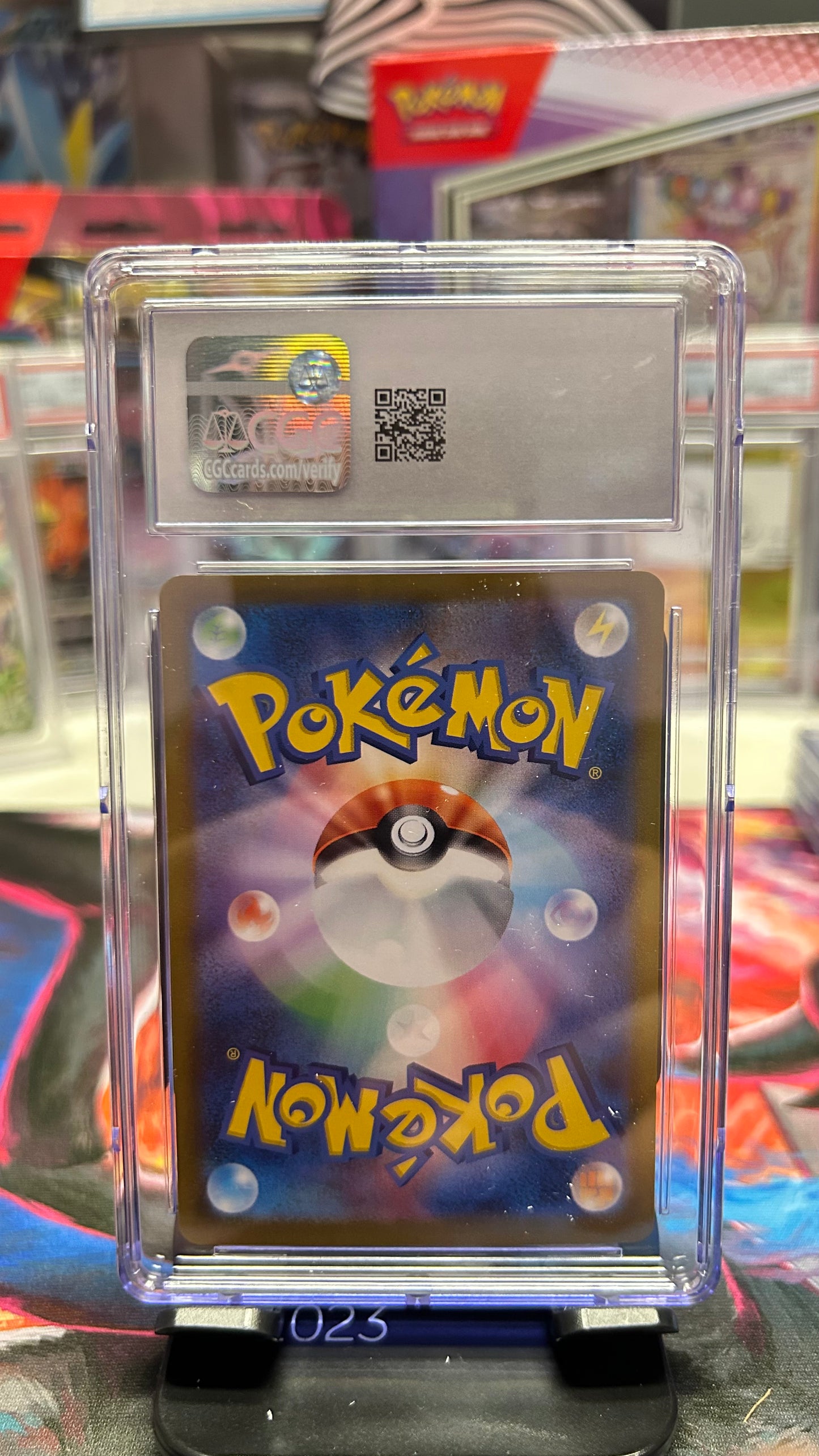 POKEMON SLAB: CGC GEM MINT 10 - GYARDOS EX