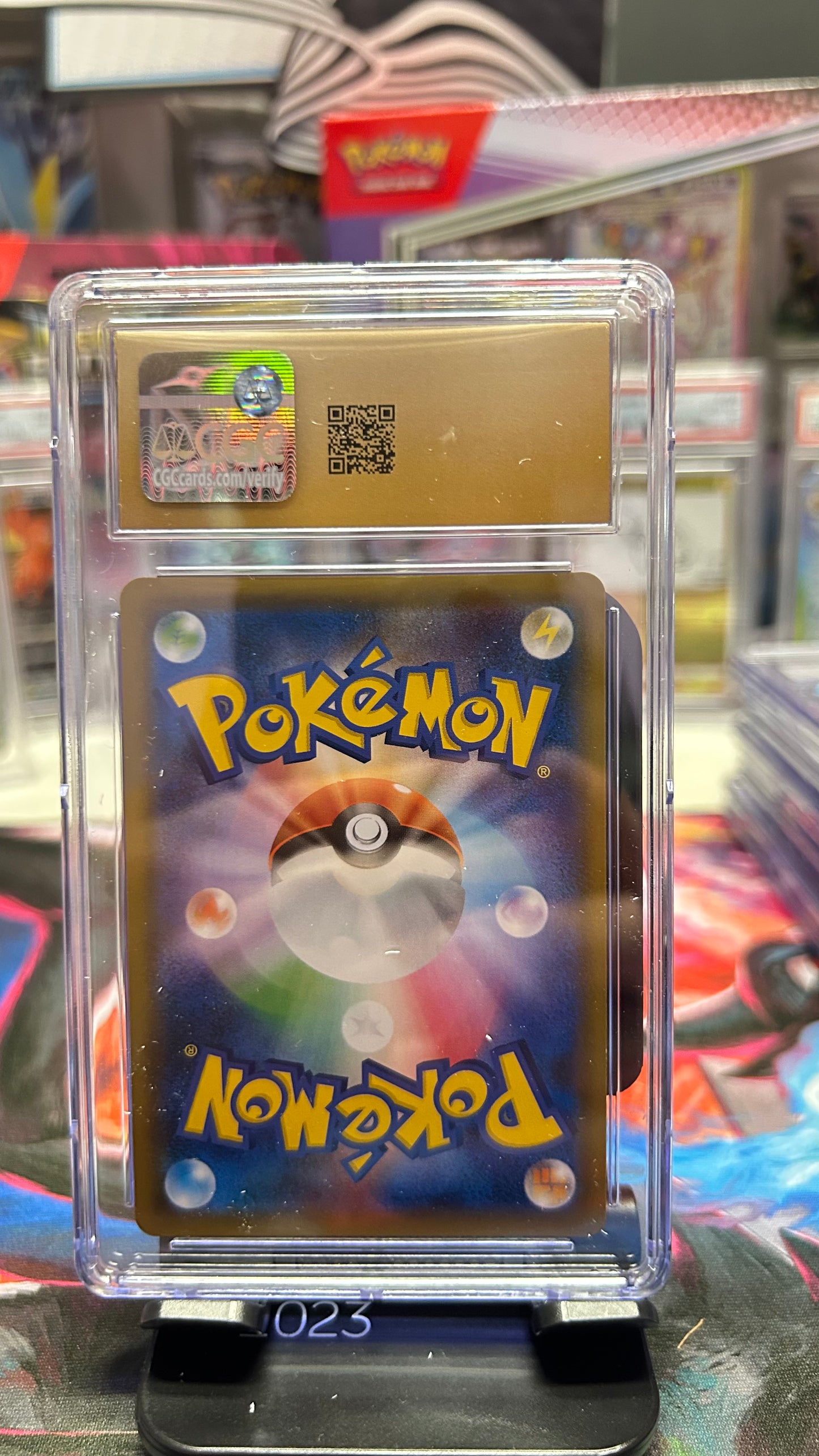 POKEMON SLAB: CGC PRISTINE 10 - RAYQUAZA GX