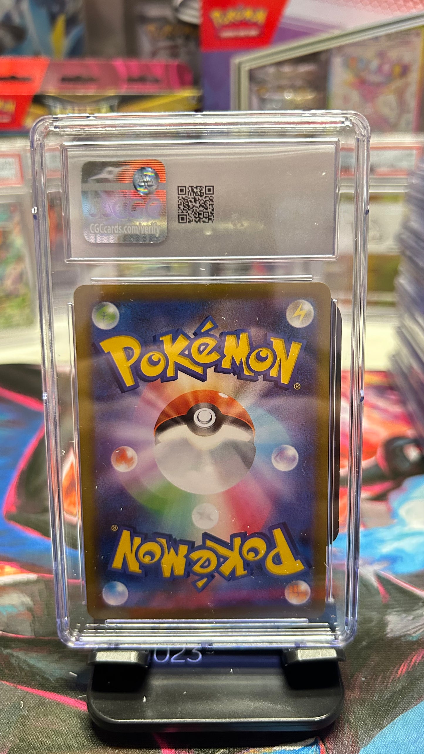 POKEMON SLAB: CGC 9 - PIKACHU (SLEEPING PICKCHU)