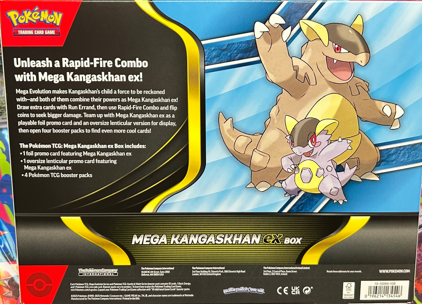 Mega Kangaskhan Ex Box