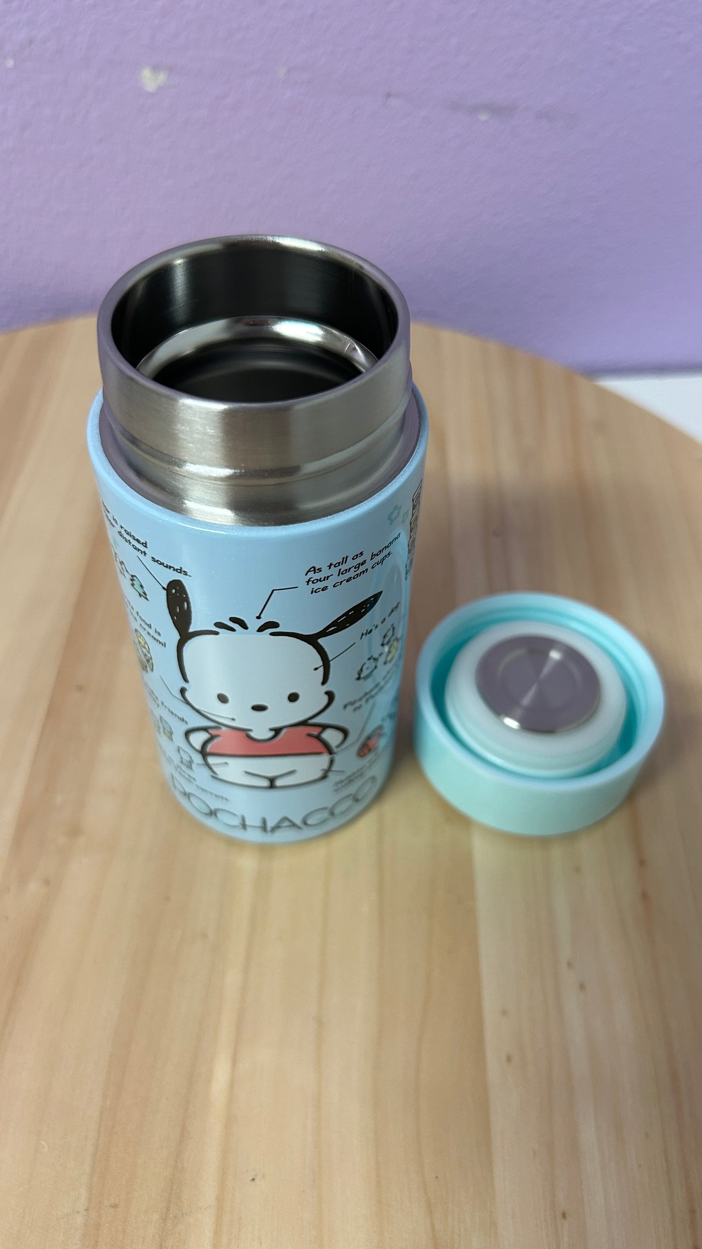 small Sanrio Pochacco Stainless Steel water bottle