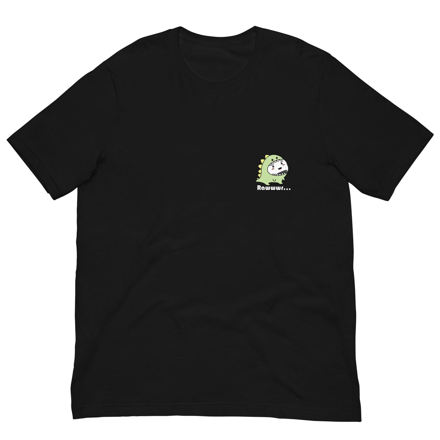 Simply Tofu ANGRY Onigiri in DINO Costume Tee